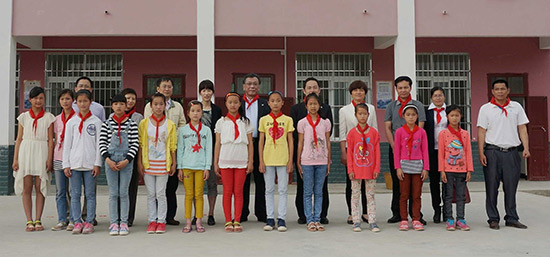 支援鄉村教育 東芝第21所希望小學(xué)落成